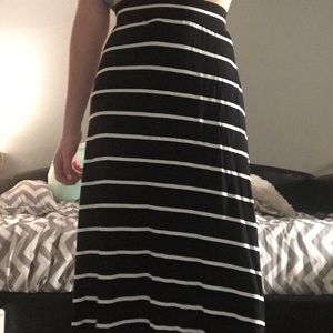 Striped skirt